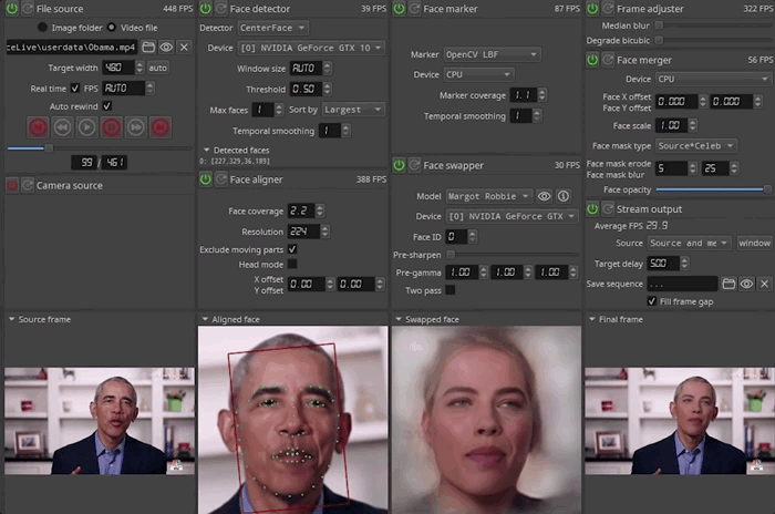 DeepfaceLive/带原版DFM模型/A卡，N卡双版本-AI破解